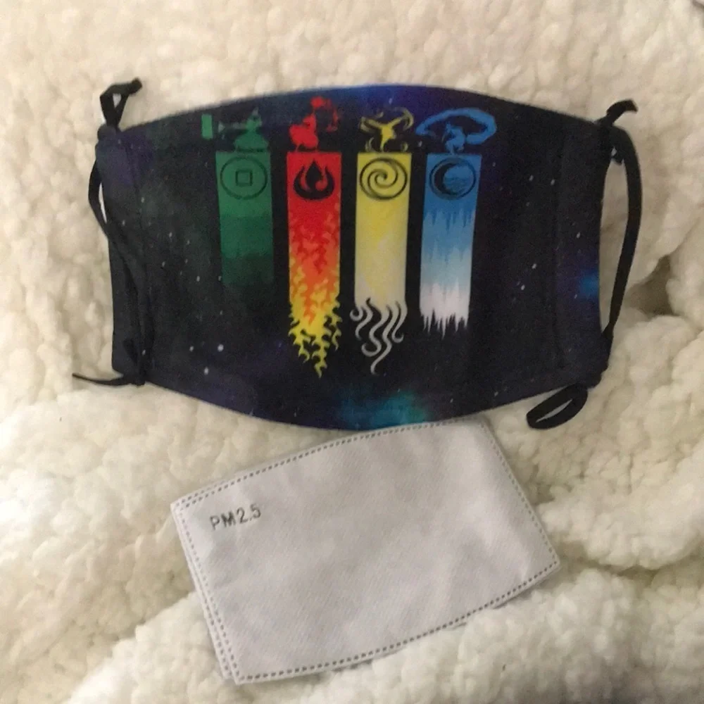 6/$20 New Avatar the last Airbender face mask w …
